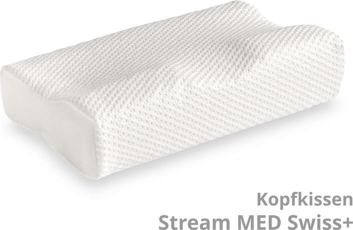 Produktbild Philrouge Set Nackenkissen CLIMA Swiss+ inkl. Jersey Creme (56 x 33 x 10 cm)
