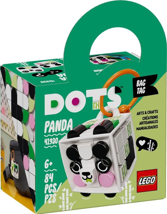 Actual product image LEGO Bag pendant panda (41930, LEGO Dots)