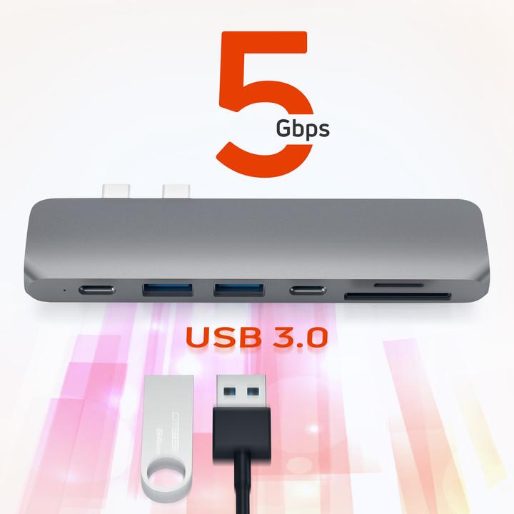 Actual product image Satechi St-Cmbpm (USB-C, 1 Ports)
