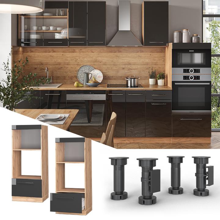 Produktbild Vicco Mikrowellenschrank Fame-Line (60 x 58 x 153.5 cm)