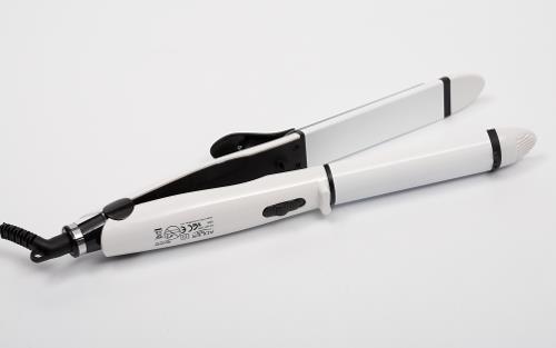 Immagine prodotto Adler Piastra per capelli Garanzia 24 mesi, Sistema di riscaldamento in ceramica, 50 W, Bianco (Piastra per capelli)