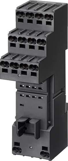 Siemens Plug-in base til PT relae 4 skifte kontakt med logic isolation fjeder terminal (push-in)