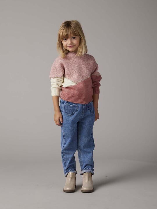 Produktbild Vertbaudet Mädchen Pullover im Colorblock-Style (146)