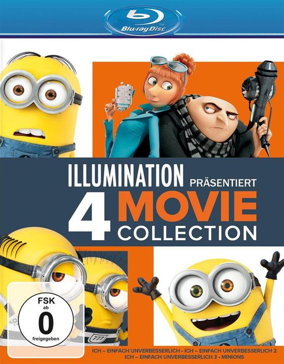 Produktbild Ich Einfach Unverbes. 1-3, Minions Bd St (Blu-ray, 2017, Deutsch)