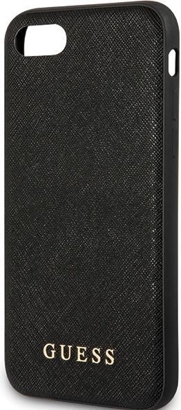 Image du produit Guess GUHCI8PSASBBK iPhone 7/8 / SE 2020 / SE 2022 czarny/black Saffiano Strap (Apple iPhone SE, Apple iPhone 8, Apple iPhone 7)