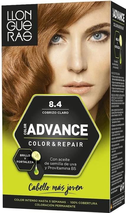 Llongueras COLOR ADVANCE #8,4-cobrizo claro (8.4)