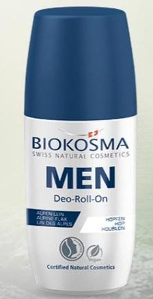 Produktbild Biokosma Men Deo Roll on 60ml (Roll-on, 60 ml)