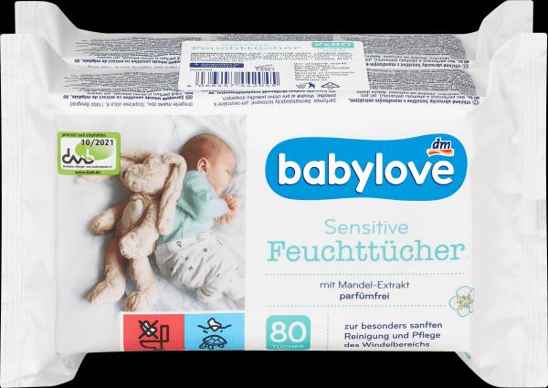 dm babylove Sensitive (160 Stück)
