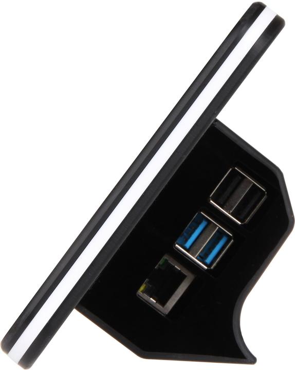 Produktbild Joy-it Raspberry Pi 4B Gehäuse für 17,80cm (7") Touchscreen Display