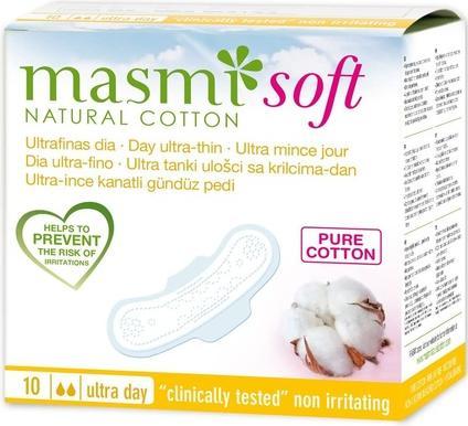 Masmi Soft Day Ultra-Thin Pads U (10 x, Damenbinden)