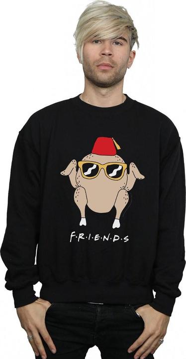 Actual product image Friends Mens Sunglasses Turkey Sweatshirt (L)