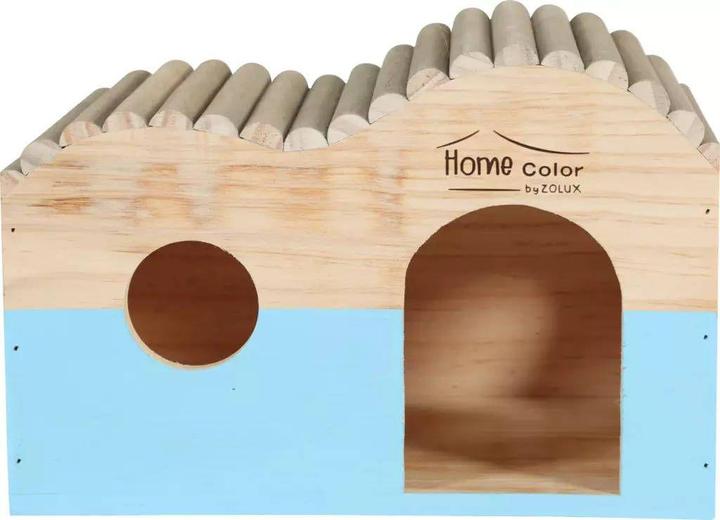Actual product image Zolux Home Color Log Cabin L 203x297x180 mm