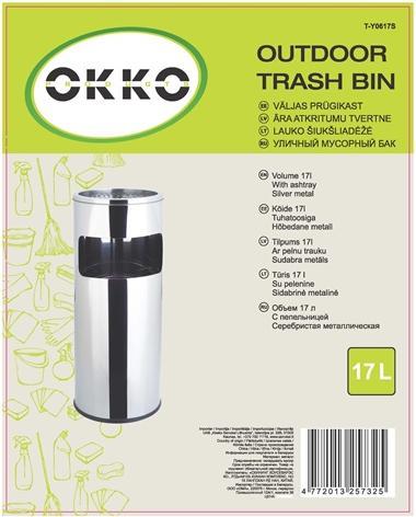 Productafbeelding Okko RONDE PRULLENBAK MET ASBAK T-Y0617S