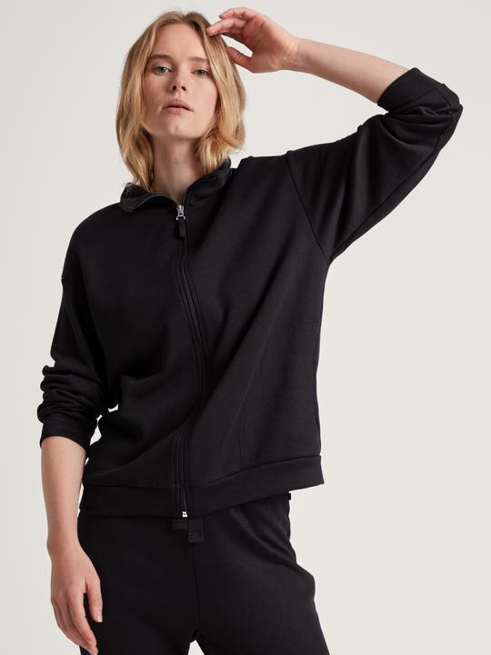 Produktbild Calida Sweatjacke Loungewear " Lounge Element " schwarz (36)