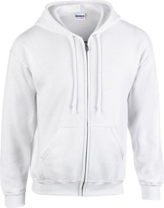 Gildan Hoodie mit durchgehendem Reissverschluss (XXL)