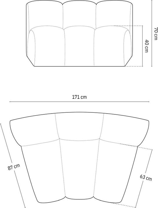 Produktbild Micadoni Lupine (2-Sitzer, 3-Sitzer, 4-Sitzer)