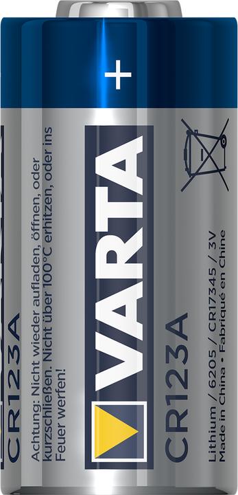 Image du produit Varta Photo Lithium (1 pcs, CR123A, 1480 mAh)