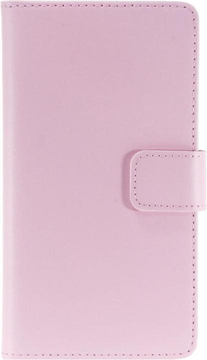 Produktbild OEM Slim Leather Book Case for Galaxy Note 4 - pink 4250710555796 (Samsung Galaxy Note 4)