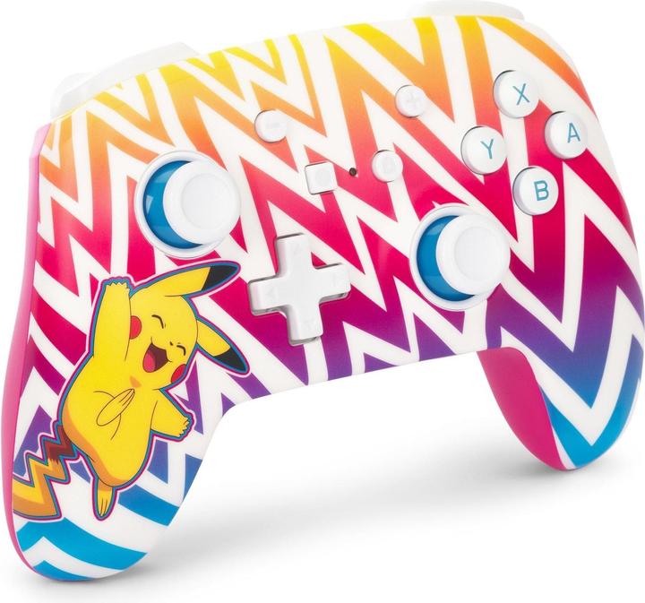 Produktbild PowerA Enhanced Wireless Controller Vibrant Pikachu (Switch, Switch Lite, Switch OLED)