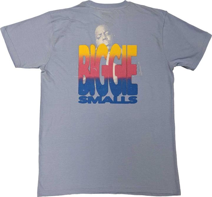 Actual product image Biggie Smalls Unisex Adult Half Tone T-Shirt (S)