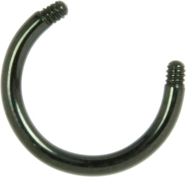 Produktbild Bijouteria Piercing (PVD Beschichtung (schwarz), Titan)