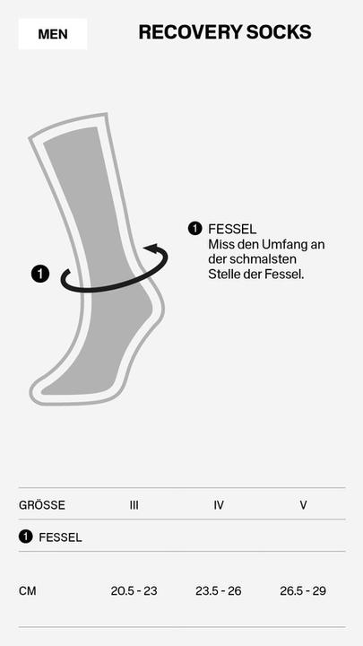 Actual product image Cep Allday recovery socks V (45 - 48)