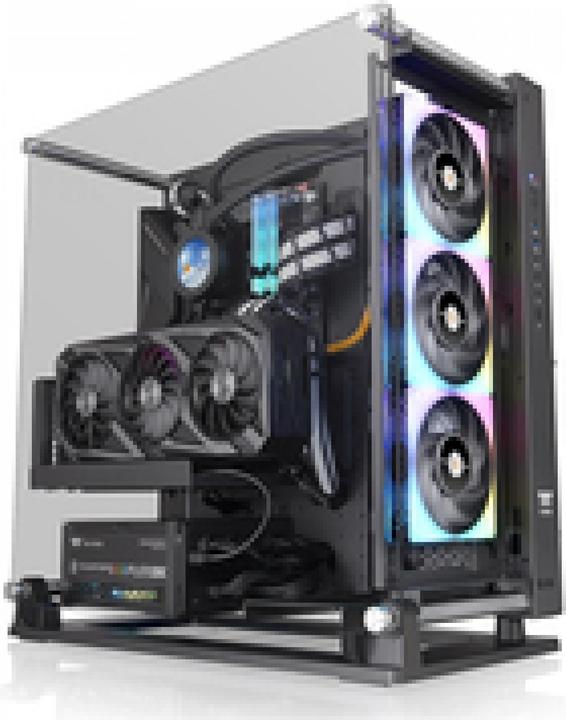 Actual product image Thermaltake Tt Core P3 TG Pro Black CA-1G4-00M1WN-09 (ATX, mATX, Mini-ATX)