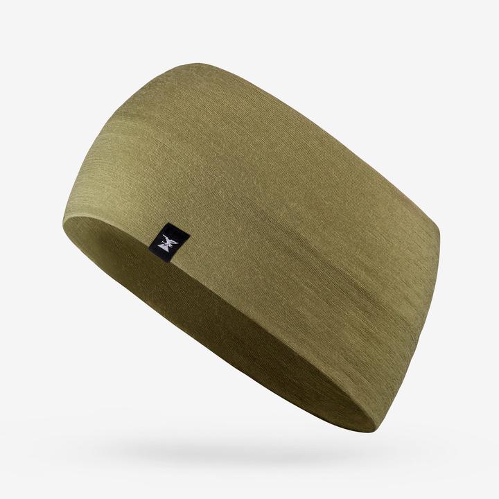 Image du produit Forclaz Bandeau de trekking en laine mérinos, MT500 vert