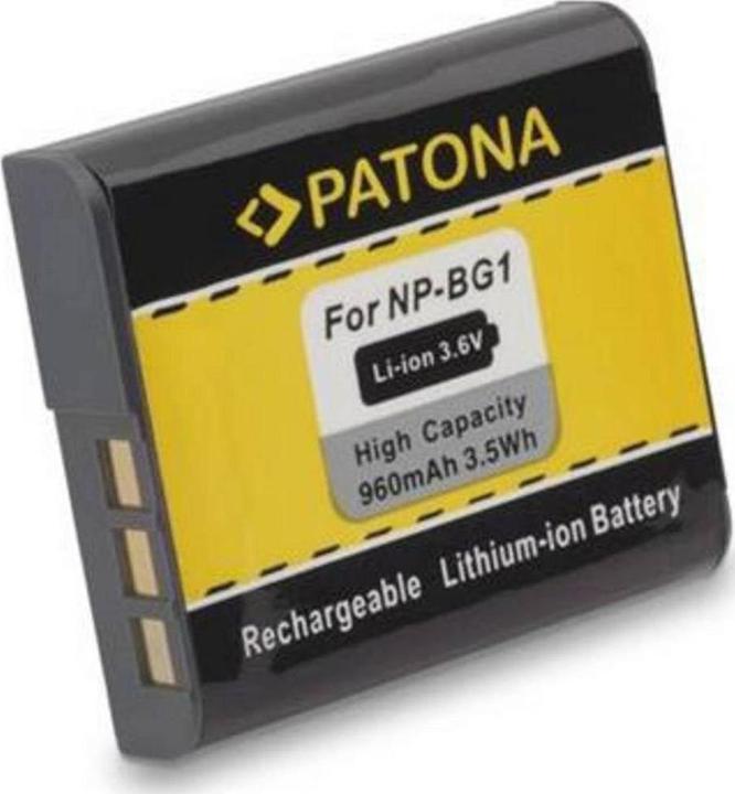 Image du produit Patona Batterie NP-BG1 Sony (Batterie de l'appareil photo)