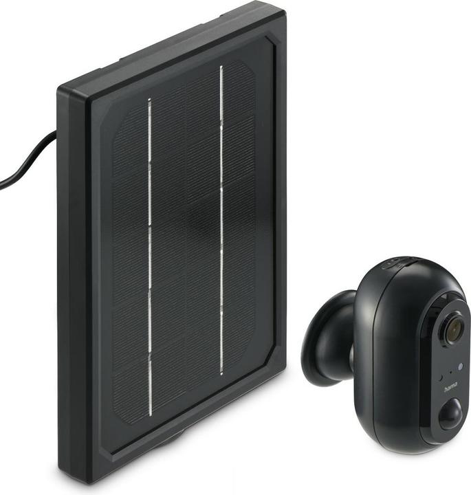 Image du produit Hama Caméra de surveillance, caméra WLAN d'extérieur, batterie, solaire, enregistrement, 1080p (1920 x 1080 Pixels)