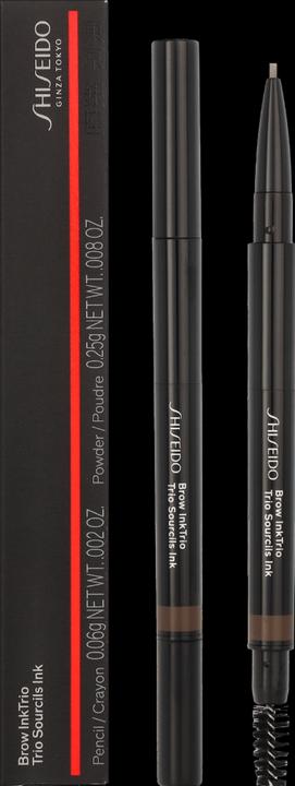 Actual product image Shiseido Brow InkTrio (03 Deep Brown)