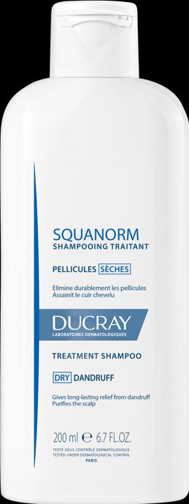 Produktbild Ducray KELUAL SQUANORM Shampoo trockene Schuppen (200 ml, Flüssiges Shampoo)