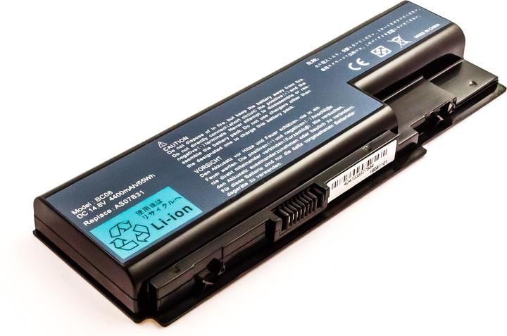 Image du produit AGI Batterie compatible avec Packard Bell AS07B61 - Batterie - 4.400 mAh (4400 mAh)
