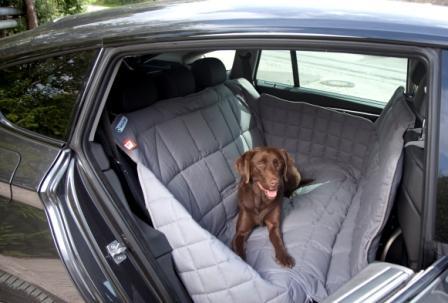Actual product image Doctor Bark 3-Sitz Autodecke extra robust (Dog, Washable)