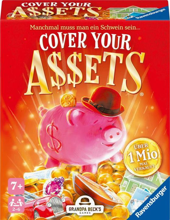 Actual product image Ravensburger Cover your assets (German)