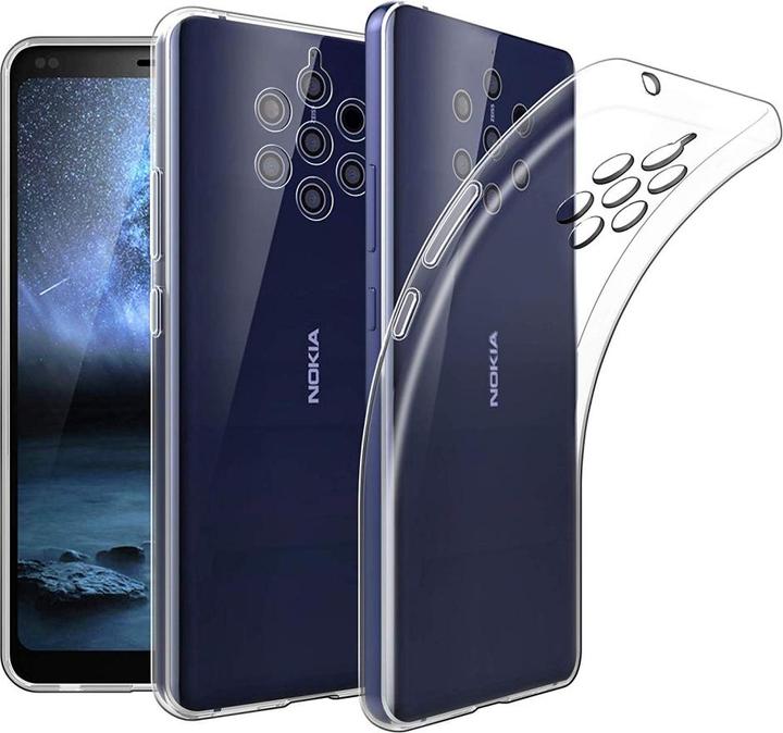 Actual product image Screenguard Nokia 9 PureView Flexible TPU Clear Case (Nokia 9 PureView)