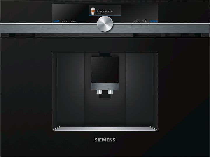 Produktbild Siemens CT836LEB6 iQ700 Einbau-Kaffeevollautomat Schwarz