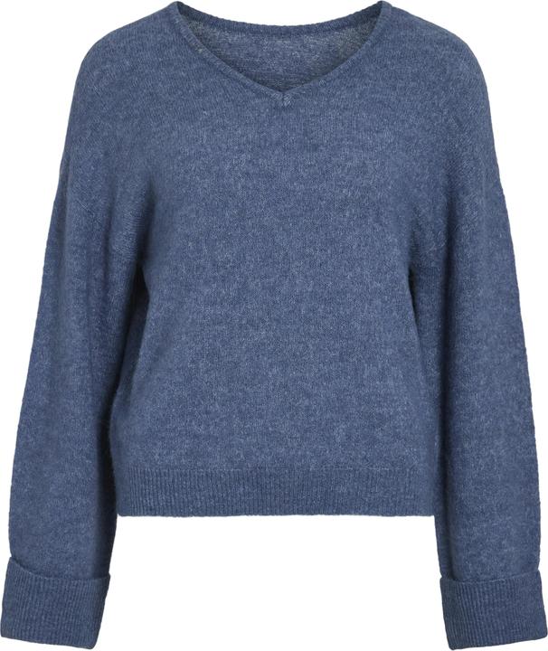 Vila V-Ausschnitt Strickpullover (S)