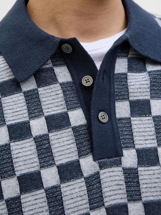 Produktbild Jack & Jones Jprkalvin Knit Polo Ss Styd Ss25 (XL)
