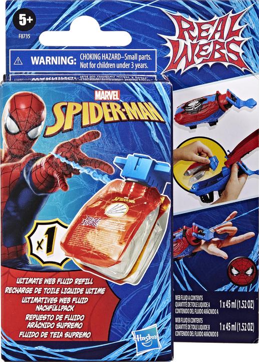 Produktbild Spiderman Marvel Spider-Man Real Webs Ultimatives Web Fluid Nachfüllpack für den Real Webs Super Web-Blaster