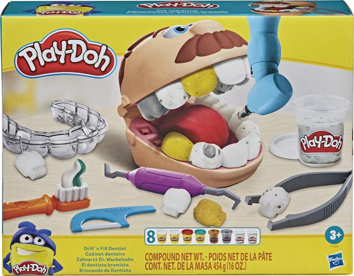 Actual product image Play-Doh Dentist Dr. Wiggle Tooth