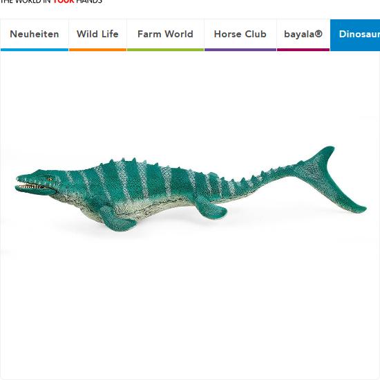 Actual product image Schleich Mosasaurus