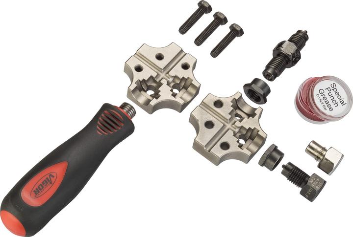 Produktbild Vigor Bördelgerät für ∅ 4,75 mm ∙ V4697 ∙ Anzahl Werkzeuge: 6