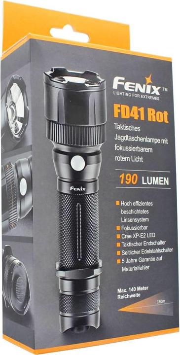 Actual product image Fenix FD41 (14.60 cm, 190 lm)