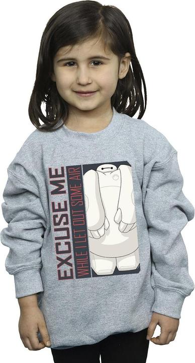 Image du produit Disney - Sweat BIG HERO BAYMAX EXCUSE ME SOME AIR - Fille (116)