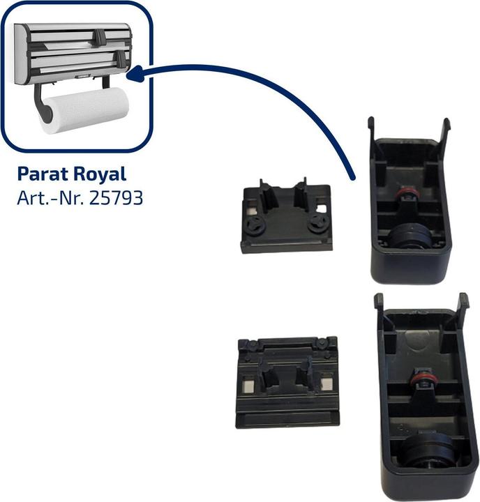 Immagine prodotto Leifheit Set di lame di ricambio per il supporto per rullo a muro Parat Royal II