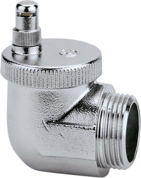 Actual product image Caleffi Automatic air vent AERCAL with Aquastop, chrome-plated 1/2inch