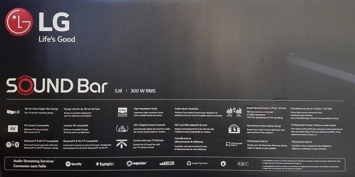Produktbild LG Sj8 (300 W, 4.1 Kanal)