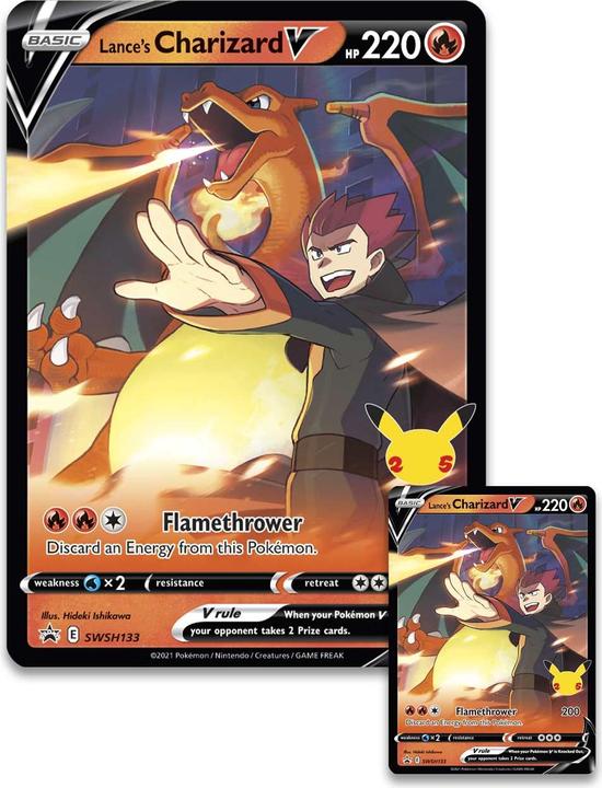 Immagine prodotto Pokémon 25th Anniversary Celebrations V Big Tin Bundle - EN (Inglese, Stagno)
