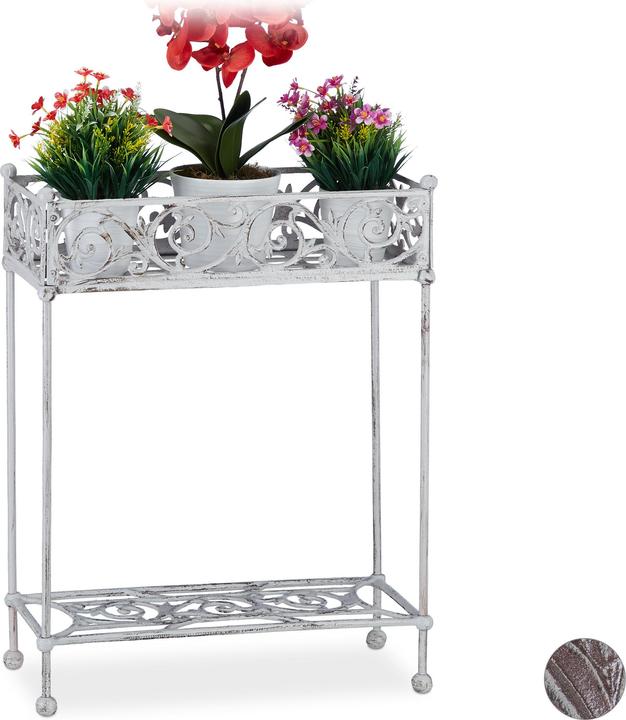 Immagine prodotto Relaxdays Fioriera, 2 Ripiani